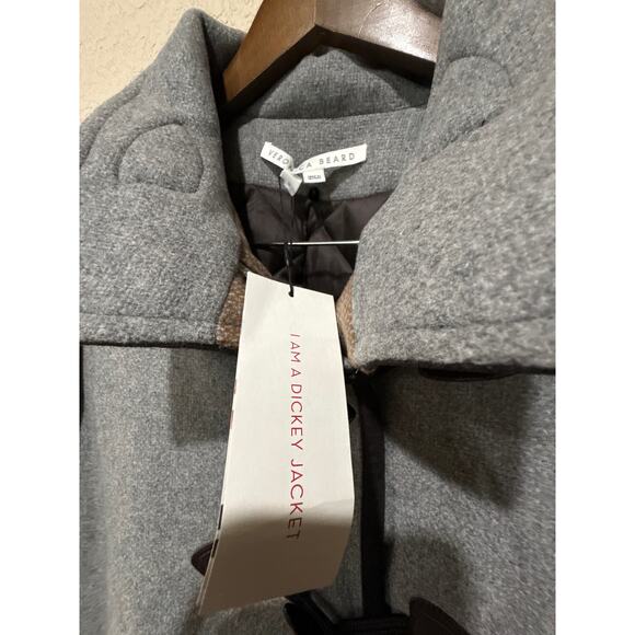 Veronica Beard Flint‎ Camel Multi Toggle Dickey Coat Size Small New with Tags - Picture 11 of 12